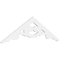 Ekena Millwork Pitch Robin Architectural Grade PVC Gable Pediment, 60"W x 17 1/2"H x 1"P (7/12) GPP060X018X100ROB - alternate 1